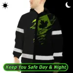 hi-vis-jacket-waterproof-green-and-black-color-canada-flag-custom-e5119.webp