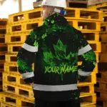 hi-vis-jacket-waterproof-green-neon-skull-paint-flakes-canada-flag-bbce5.webp