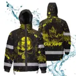 hi-vis-jacket-waterproof-yellow-neon-skull-paint-flakes-canada-flag-6a933.webp