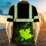 hi-vis-polo-shirt-reflective-black-green-canada-flag-custom-name-57957.webp