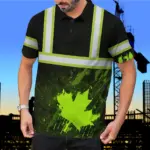 hi-vis-polo-shirt-reflective-black-green-canada-flag-custom-name-f9948.webp