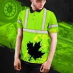 hi-vis-polo-shirt-reflective-green-canada-flag-safety-workwear-for-a7784.webp