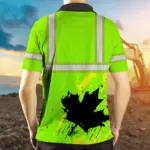 hi-vis-polo-shirt-reflective-green-canada-flag-safety-workwear-for-fd635.webp