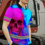 hi-vis-polo-shirt-reflective-tapes-blue-pink-skull-custom-name-be663.webp