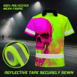 hi-vis-polo-shirt-reflective-tapes-pink-and-lime-neon-skull-custom-d74f0.webp