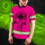 hi-vis-polo-shirt-reflective-tapes-pink-neon-canada-custom-name-2908c.webp