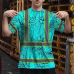 hi-vis-shirt-reflective-tapes-blue-neon-flowers-custom-name-safety-19f65.webp