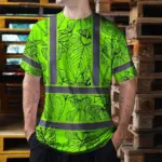 hi-vis-shirt-reflective-tapes-green-neon-flowers-custom-name-safety-d6317.webp