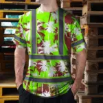 hi-vis-shirt-reflective-tapes-green-neon-flowers-custom-name-safety-de392.webp