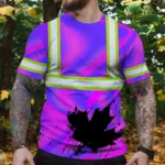 hi-vis-shirt-reflective-tapes-hologram-canada-flag-custom-name-a2f97.webp