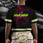 hi-vis-shirt-reflective-tapes-pink-forest-green-skull-custom-name-0a8cf.webp