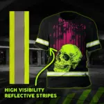 hi-vis-shirt-reflective-tapes-pink-forest-green-skull-custom-name-1dda9.webp