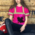 hi-vis-shirt-reflective-tapes-pink-neon-canada-flag-custom-name-b1324.webp