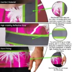 hi-vis-shirt-reflective-tapes-pink-neon-flowers-custom-name-safety-cdf69.webp