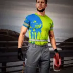 hi-vis-shirt-reflective-tapes-skull-green-neon-and-blue-custom-name-4bc64.webp