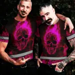 hi-vis-shirt-reflective-tapes-skull-pink-violet-fire-custom-name-21135.webp