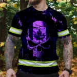 hi-vis-shirt-reflective-tapes-violet-neon-skull-with-canada-flag-e0693.webp