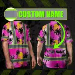 hi-vis-t-shirt-reflective-tapes-pink-neon-flowers-custom-name-2-541c5.webp