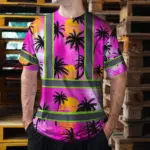 hi-vis-t-shirt-reflective-tapes-pink-neon-flowers-custom-name-5-83c22.webp