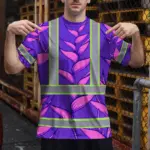 hi-vis-t-shirt-reflective-tapes-violet-neon-pink-heliconia-custom-c456b.webp
