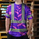 hi-vis-t-shirt-reflective-tapes-violet-neon-pink-heliconia-custom-f2937.webp