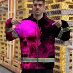 hi-vis-zip-hoodie-reflective-tapes-black-and-pink-neon-skull-custom-69cad.webp