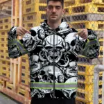 hi-vis-zip-hoodie-reflective-tapes-grey-black-skull-custom-name-89cc4.webp
