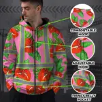 hi-vis-zip-hoodie-reflective-tapes-pink-neon-red-anthurium-custom-0d609.webp