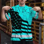 hi-vis-american-flag-shirt-blue-neon-custom-name-reflective-short-513c7.webp