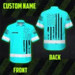 hi-vis-hawaiian-american-flag-shirt-blue-neon-custom-name-reflective-f27d7.webp