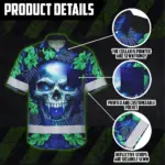 hi-vis-hawaiian-shirt-reflective-tapes-blue-green-skull-flower-f0232.webp