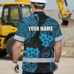 hi-vis-hawaiian-shirt-reflective-tapes-blue-neon-polynesian-custom-b552a.webp