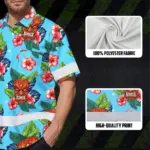 hi-vis-hawaiian-shirt-reflective-tapes-blue-tiki-flower-custom-name-89885.webp