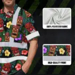 hi-vis-hawaiian-shirt-reflective-tapes-green-and-flower-tiki-custom-6221a.webp