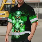 hi-vis-hawaiian-shirt-reflective-tapes-green-neon-fire-skull-custom-ac161.webp