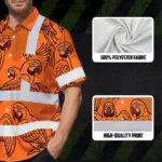 hi-vis-hawaiian-shirt-reflective-tapes-orange-black-parrot-custom-be158.webp