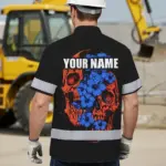 hi-vis-hawaiian-shirt-reflective-tapes-orange-blue-neon-skull-custom-a1b64.webp