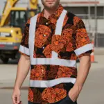 hi-vis-hawaiian-shirt-reflective-tapes-orange-tiki-custom-name-0b019.webp