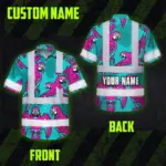 hi-vis-hawaiian-shirt-reflective-tapes-pink-neon-blue-parrot-custom-d924e.webp