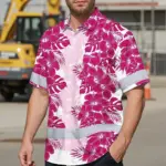 hi-vis-hawaiian-shirt-reflective-tapes-pink-white-flowers-custom-5987e.webp