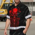 hi-vis-hawaiian-shirt-reflective-tapes-red-neon-skull-custom-name-32006.webp