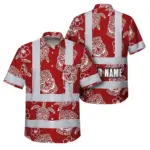 hi-vis-hawaiian-shirt-reflective-tapes-red-neon-tiki-custom-name-f4431.webp