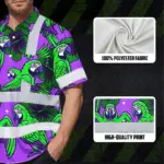 hi-vis-hawaiian-shirt-reflective-tapes-violet-green-parrot-custom-78d74.webp