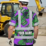 hi-vis-hawaiian-shirt-reflective-tapes-violet-green-tiki-custom-name-a7ba0.webp