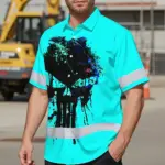 hi-vis-hawaiian-skull-shirt-blue-neon-custom-name-high-visibility-195a1.webp