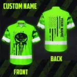 hi-vis-hawaiian-skull-shirt-green-neon-custom-name-high-visibility-514a5.webp