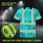 hi-vis-polo-shirt-reflective-tapes-blue-neon-flowers-custom-name-02c16.webp