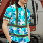 hi-vis-polo-shirt-reflective-tapes-blue-neon-flowers-custom-name-46c66.webp