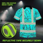 hi-vis-polo-shirt-reflective-tapes-blue-neon-flowers-custom-name-d0c29.webp