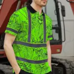 hi-vis-polo-shirt-reflective-tapes-green-neon-flowers-custom-name-aaa04.webp